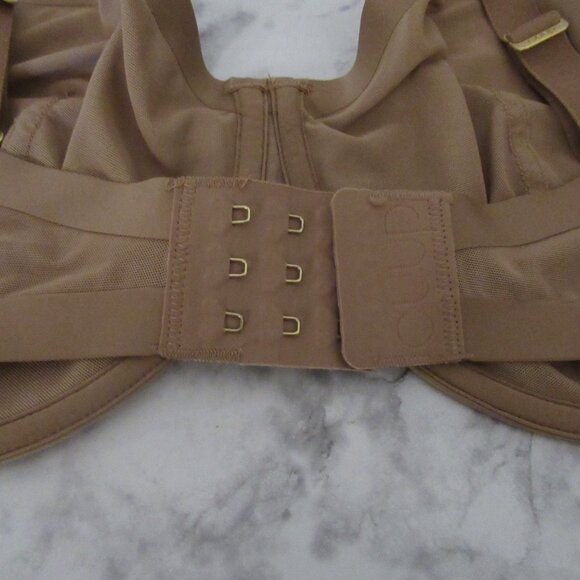 CUUP Bra 38F Beige Tan The Balconette Underwire Back Closure - Picture 4 of 7